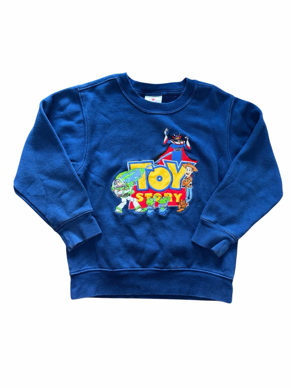 Disney Toy Story vintage Y2K Crewneck blue Sweatshirt, youth small 5/6